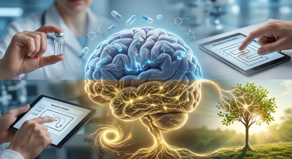الهندسة العصبية للتعافي: كيف تبني الأدوية والسلوكيات دماغك الجديد؟
